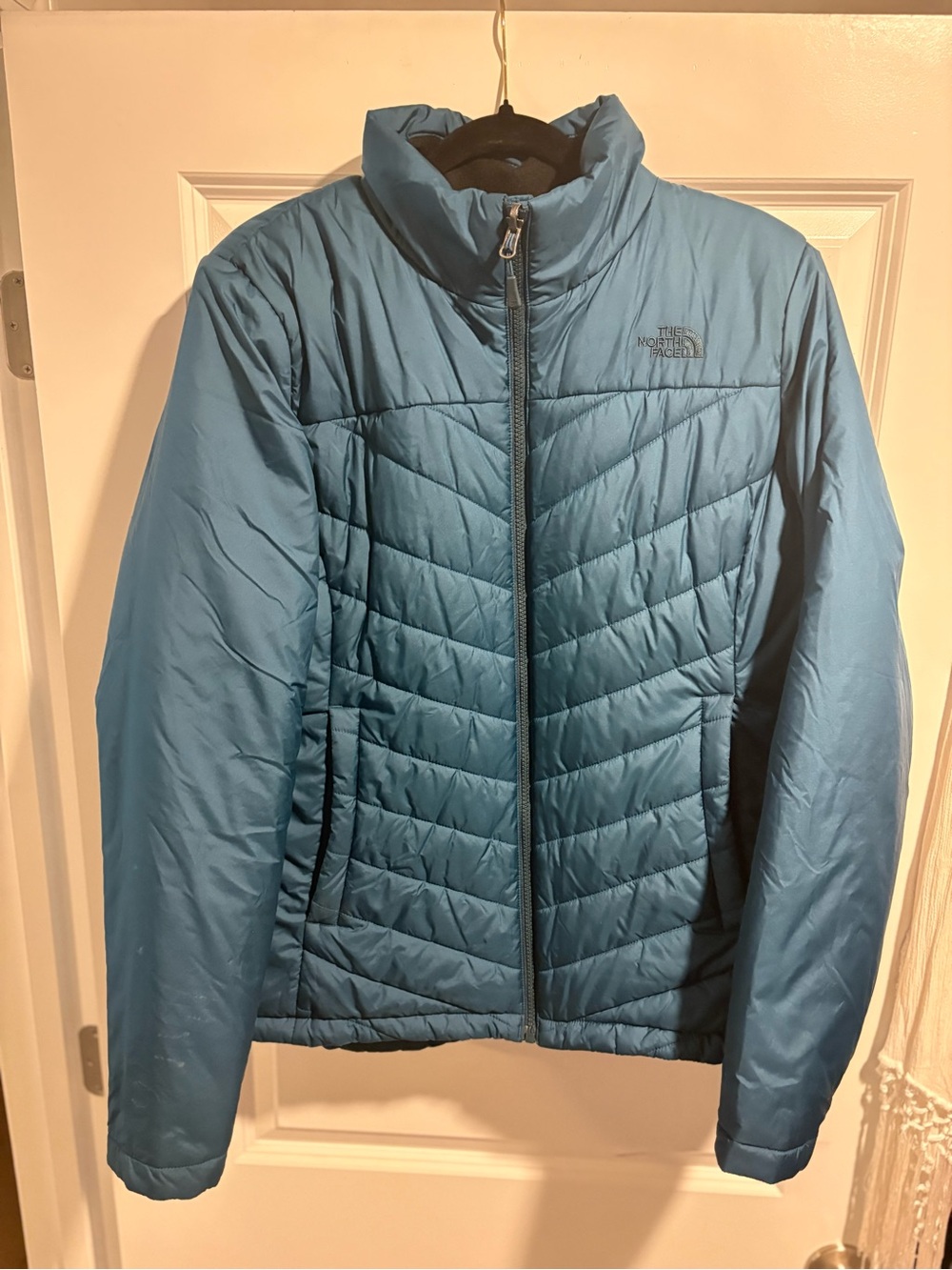 The North Face Women’s Teal Quilted Packable Puffer Jacket
